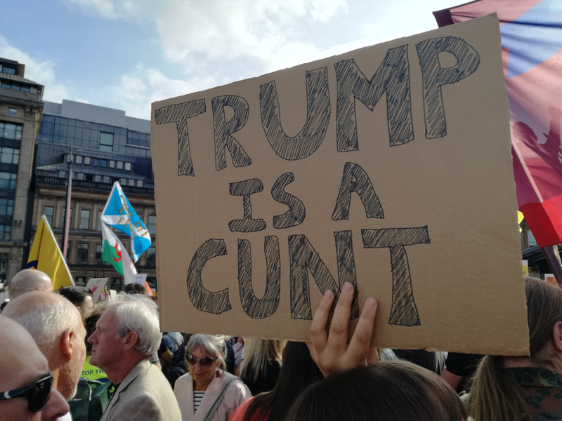 Illustration for article titled Scottish anti-Trump photo dump (long and comprehensive!)
